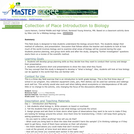 Collection of Place Introduction to Biology