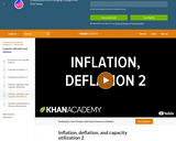 Inflation, deflation, and capacity utilization 2