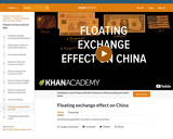 Floating exchange effect on China