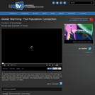 Frontiers of Knowledge: Global Warming, The Population Connection