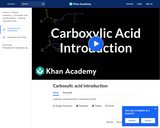 Organic Chemistry: Carboxylic Acid Introduction