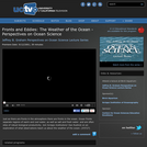 Perspectives on Ocean Science: Fronts and Eddies: The Weather of the Ocean