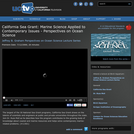 Perspectives on Ocean Science: California Sea Grant - Marine Science Applied to Contemporary Issues
