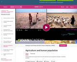 Agriculture and human population