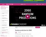 Random predictions for 2060