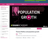 Thomas Malthus and population growth