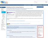 Modeling Earth's Energy Balance