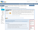 Envisioning Climate Change Using a Global Climate Model