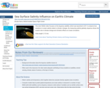 Sea Surface Salinity Influence on Earth's Climate