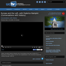 Conversations with History: Europe and the Left, with Federico Rampini