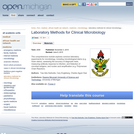Laboratory Methods for Clinical Microbiology