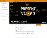 Present value 3