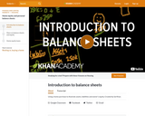 Introduction to balance sheets