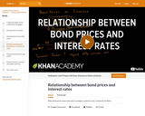 Finance & Economics: Relationship Between Bond Prices and Interest Rates