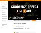Currency effect on trade
