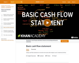 Basic cash flow statement