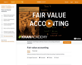Fair value accounting