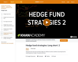 Hedge fund strategies: Long short 2