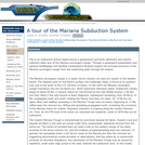 A tour of the Mariana Subduction System