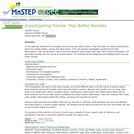 Investigating Forces: Pop Bottle Rockets