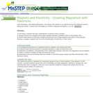 Magnets and Electricity - Creating Magnetism with Electricity