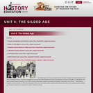 Reading Like a Historian, Unit 6: The Gilded Age