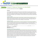 Impact of Natural Disasters on the Earth