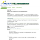 Global Water Availability
