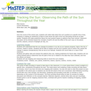 Tracking the Sun: Observing the Path of the Sun Throughout the Year