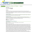 Exploring States of Matter - Gases