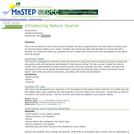 Introducing Nature Journal