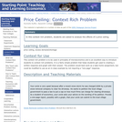 Context Rich Problem: Price Ceiling