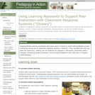 Using Learning Assistants to Support Peer Instruction with Classroom Response Systems ("Clickers")