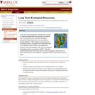 Long Term Ecological Resources
