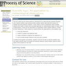Scientific logic: An application to meteorological observations