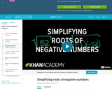 Complex Numbers: Imaginary Roots of Negative Numbers