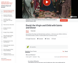 David's The Virgin and Child with Saints and Donor