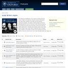 Great Writers Inspire from Oxford Podcasts