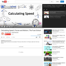 Calculating Speed | Forces and Motion | The Virtual School