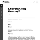Start/Stop Counting II
