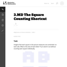 The Square Counting Shortcut