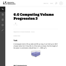 Computing Volume Progression 3