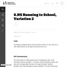 Running to School, Variation 2
