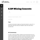 Mixing Concrete