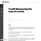 Measuring the Area of a Circle