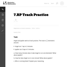 Track Practice