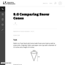 Comparing Snow Cones