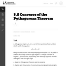 Converse of the Pythagorean Theorem
