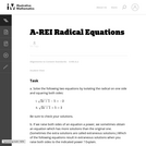 Radical Equations