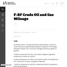 Crude Oil and Gas Mileage